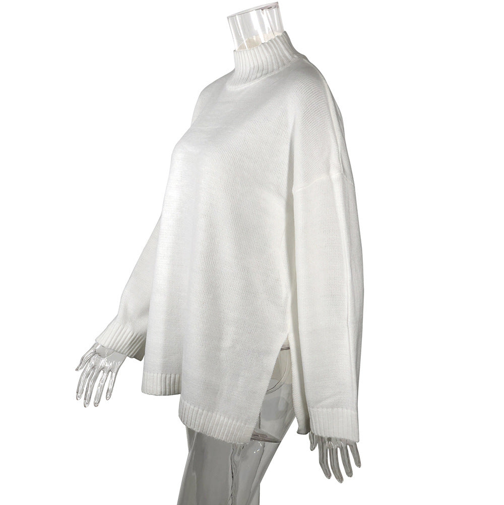Sweater Turtleneck Loose Long Sleeve Sweater Women