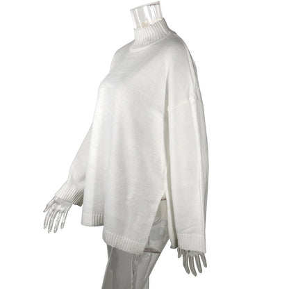 Sweater Turtleneck Loose Long Sleeve Sweater Women