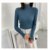 High Neck Sweater With Long Sleeve Pullover Top