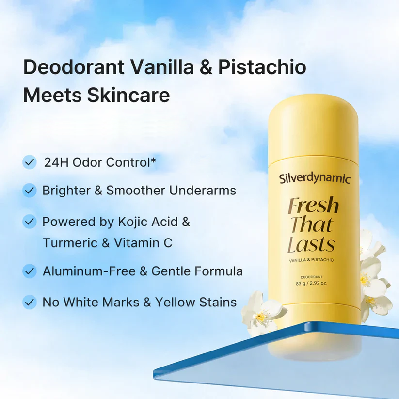 🔥Korean Brightening Deodorant – Vanilla & Pistachio