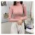 High Neck Sweater With Long Sleeve Pullover Top